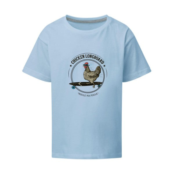 Chicken Longboard SG - Kids T-shirt enfant Sky Taille 152 (11-12/2XL)