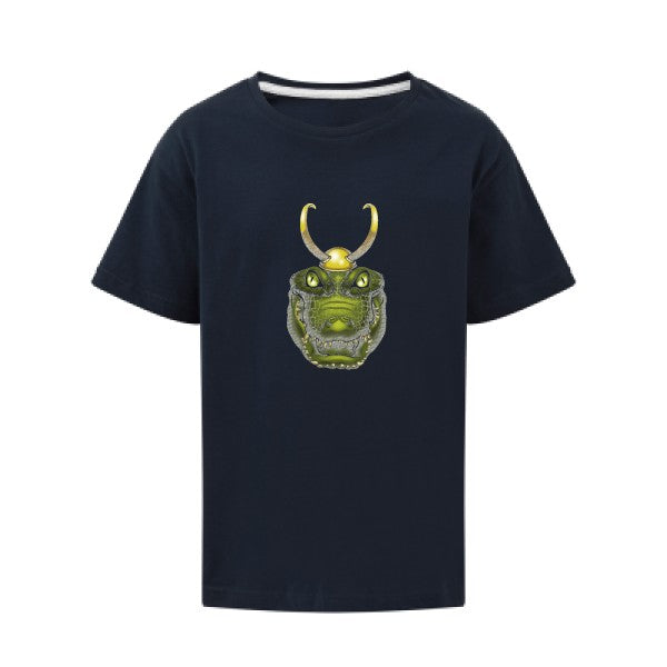 Alligator smile SG - Kids T-shirt enfant Navy Taille 140 (9-10/XL)