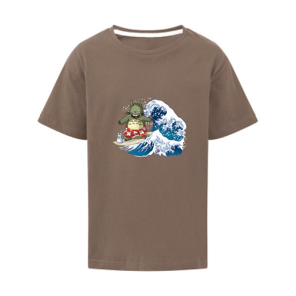 Totorokusai SG - Kids T-shirt enfant Deep Taupe Taille 128 (7-8/L)