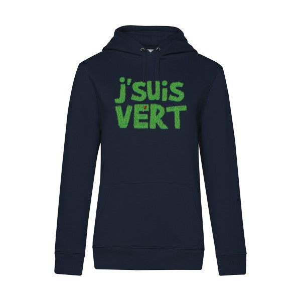 J'suis vert RueDuTeeshirt Sweat capuche