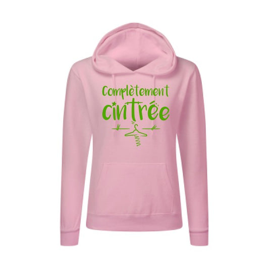 Complètement cintré Vert pomme |Sweat original à capuche Femme