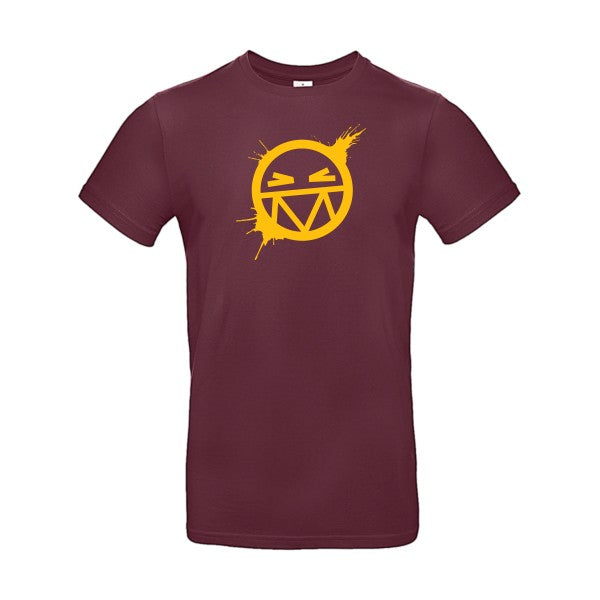 SmileFlex jaune or- T-shirt E190|Burgundy||2XL