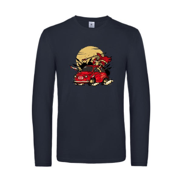 500-t-shirt-manches-longues-original-humour -Navy