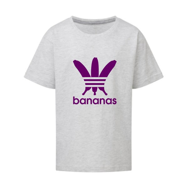 bananas Flex Violet SG - Kids T-shirt enfant Ash Grey Taille 152 (11-12/2XL)