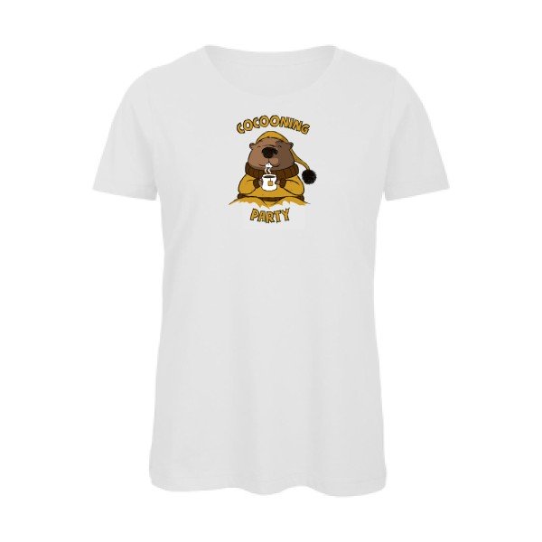 Cocooning- - t-shirt original femme White