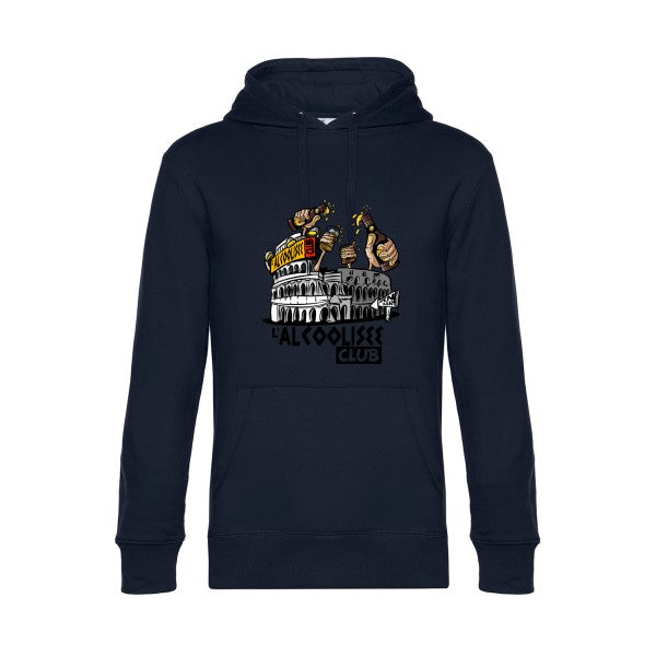ALCOOLIZEE- Sweat à capuche original Navy Blue - RueDuTeeshirt