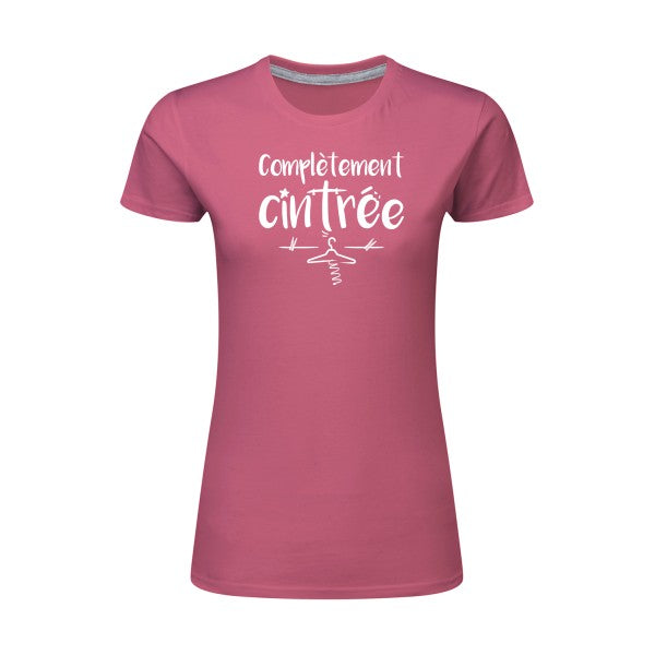 Complètement cintré  |Blanc |T shirt original femme|SG