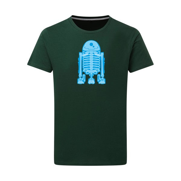 T-shirt homme Droid Scan - T-shirt inspiré par l'univers de la science-fiction Bottle Green L