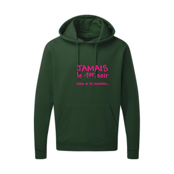 JAMAIS... Rose Fluo SG - Hooded Sweatshirt Sweat capuche