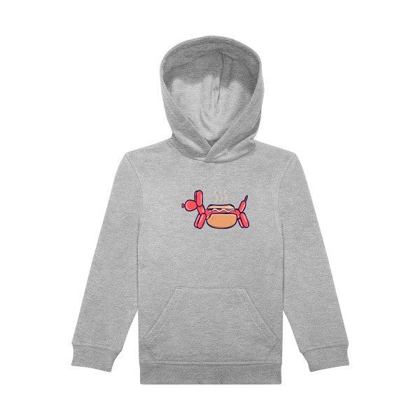 sweat capuche enfant Sports Grey HotDog