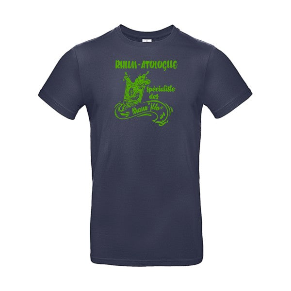 Rhum-atologue flex Vert pomme B&C - E190 T-shirt|Navy Blue||2XL