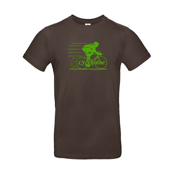 CYCLOPATHE ! Flex Vert pomme |E190 T-shirt|Brown||2XL