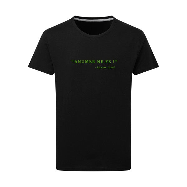 ANUMER NE FE! vert pomme -Flex vert pomme sur T-shirt SG  Dark Black  4XL