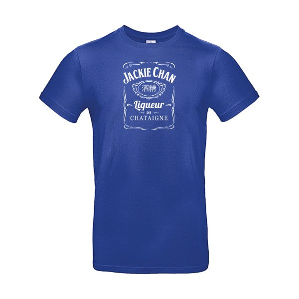 Jackie ChanFlex Blanc - E190 T-shirt|Cobalt Blue||2XL