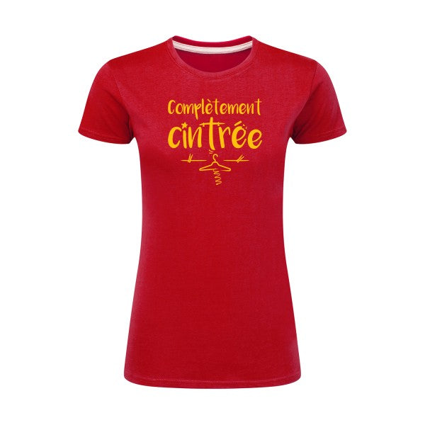 Complètement cintré  |jaune Or |T shirt original femme|SG