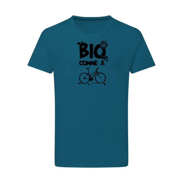 Bio comme un vélo - Flex noir Tshirt original Petrol  2XL