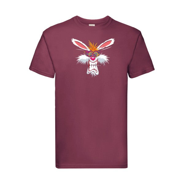 Rabbit  Fruit of the loom 205 g/m² T-shirt/ bordeaux