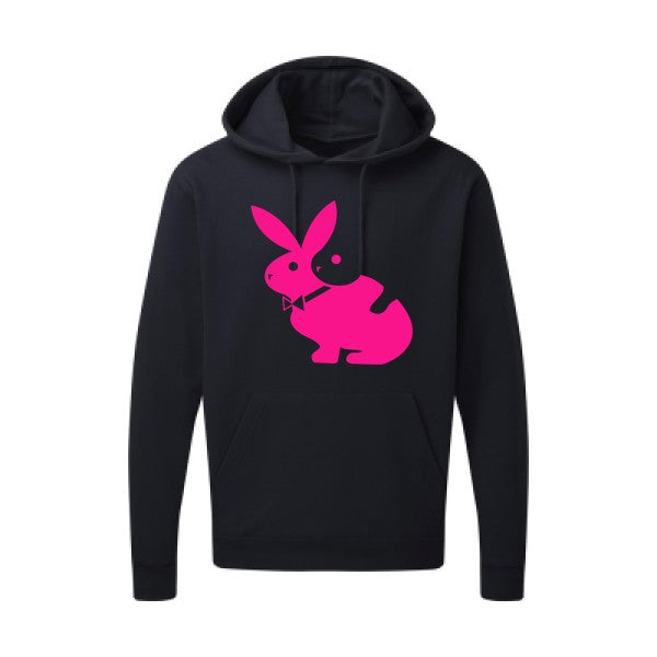 hot  |Sweat  capuche humoristique Rose fluo 