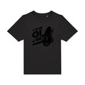 T-shirt original enfant Quotient-intellectuel couleur Black flex Noir
