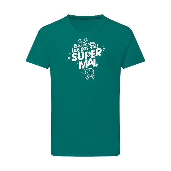 Ce qui ne nous tue pas - Flex Blanc Tshirt original Emerald Green  2XL