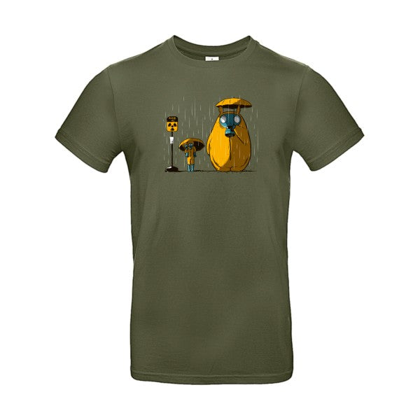 T-shirt humour original fukushima T Shirt couleur Urban Khaki