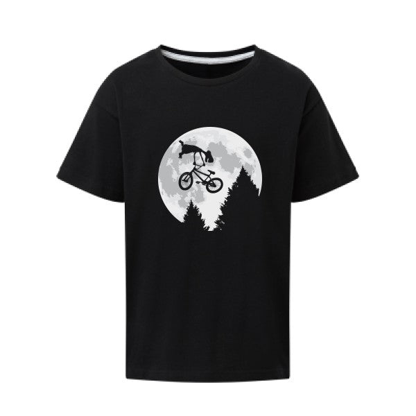 E.T. flip back SG - Kids T-shirt enfant Dark Black Taille 152 (11-12/2XL)