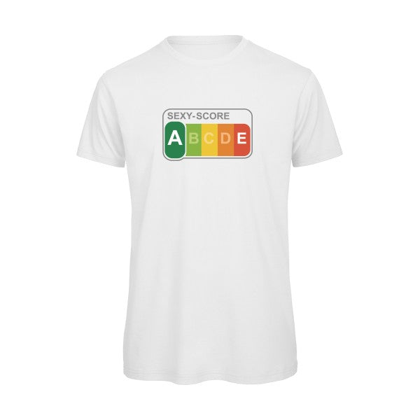 T-shirt humour original Sexy Score T Shirt couleur White