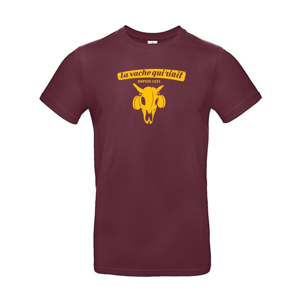 vache qui riaitFlex jaune or - E190 T-shirt|Burgundy||2XL