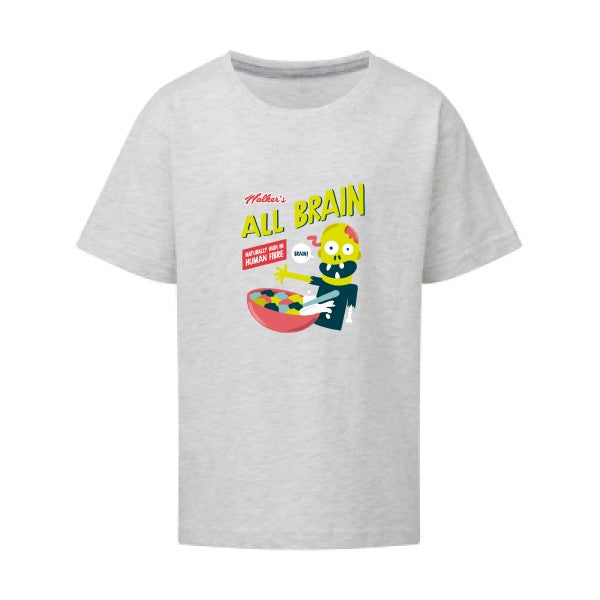 All brain SG - Kids T-shirt enfant Ash Grey Taille 152 (11-12/2XL)