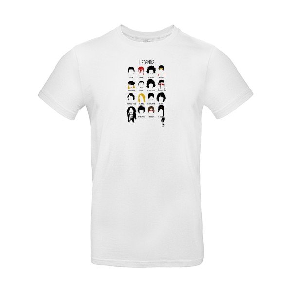 T-shirt humour original legends T Shirt couleur White