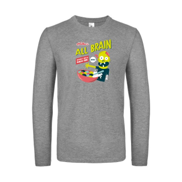 All brain B&C - E150 LSL T-shirt manches longues léger