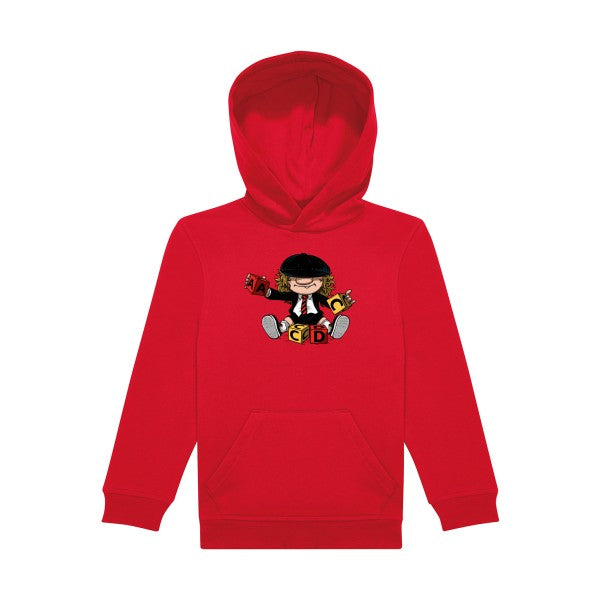 sweat capuche enfant Red ACDC