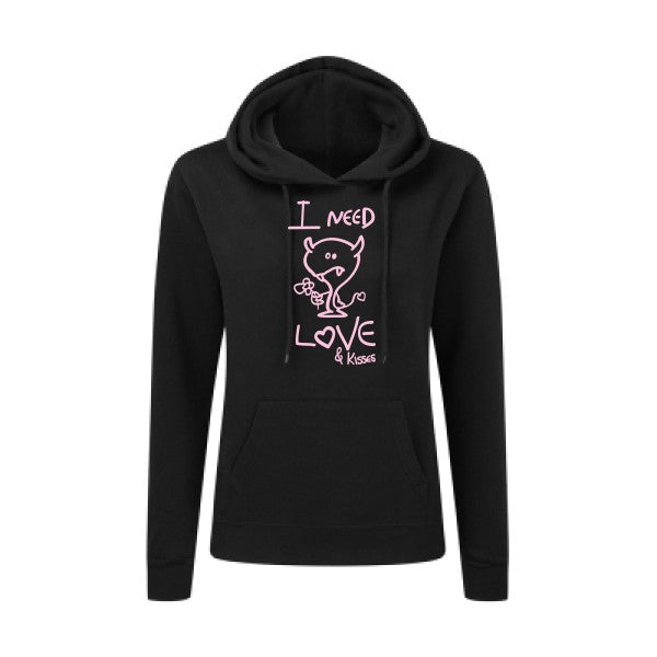 LOVER Rose |Sweat original à capuche Femme