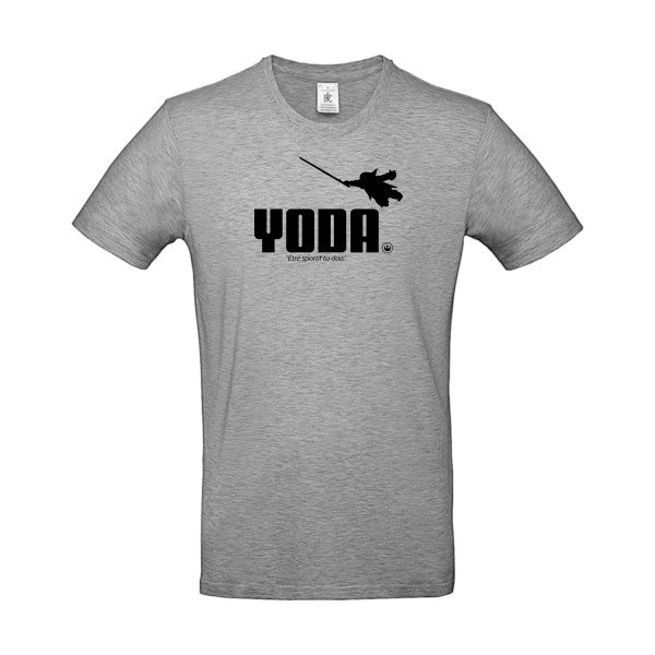 YodaFlex noir - E190 T-shirt|Sport Grey||5XL