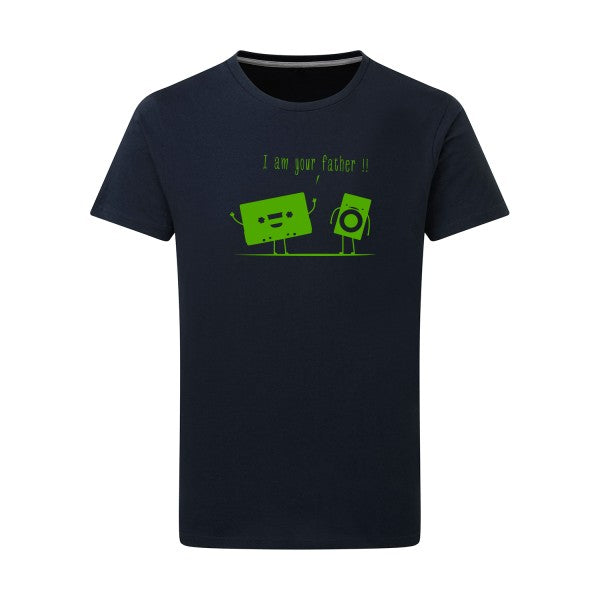 I m your father vert pomme -Flex vert pomme sur T-shirt SG  Navy  5XL