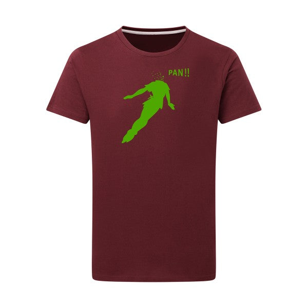 Peter vert pomme -Flex vert pomme sur T-shirt SG  Burgundy  2XL