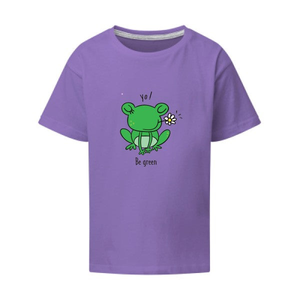 Be Green  SG - Kids T-shirt enfant Aster Purple Taille 152 (11-12/2XL)