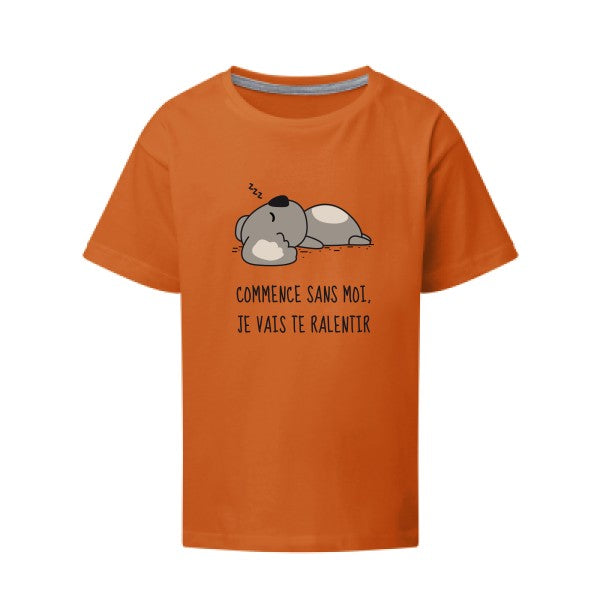 Dormir SG - Kids T-shirt enfant Orange Taille 152 (11-12/2XL)