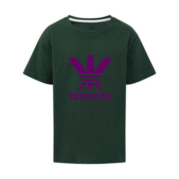 bananas Flex Violet SG - Kids T-shirt enfant Bottle Green Taille 152 (11-12/2XL)