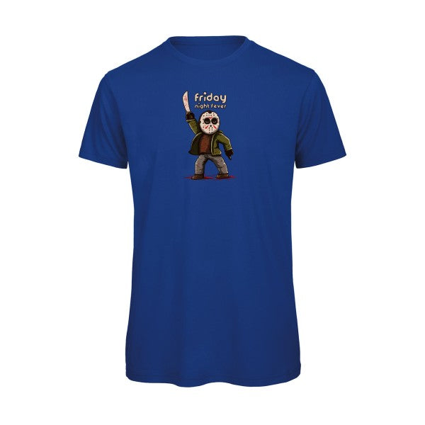T-shirt humour original friday night fever T Shirt couleur Royal Blue