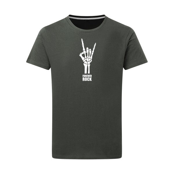 Forever Rock !!! - Flex Blanc Tshirt original Charcoal  5XL