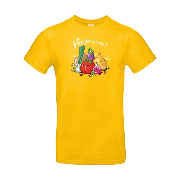 Vegete à rien ! |T SHIRT Humoristique Homme