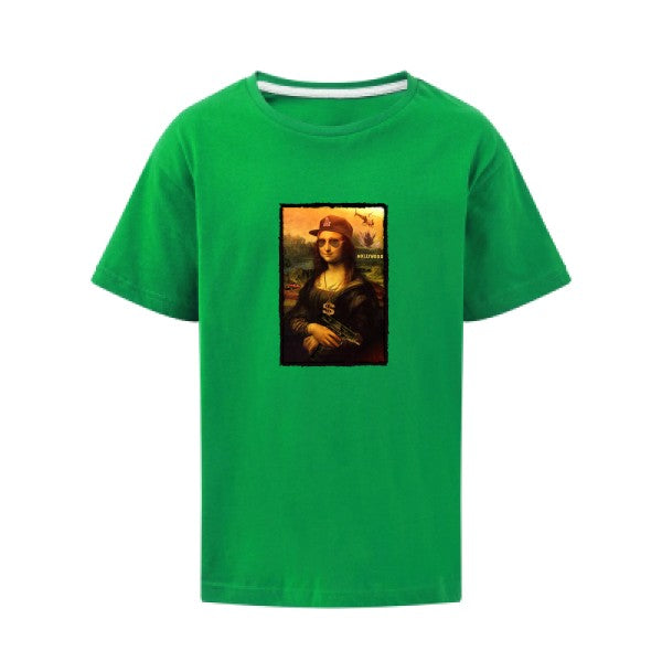 La Joconde SG - Kids T-shirt enfant Kelly Green Taille 140 (9-10/XL)