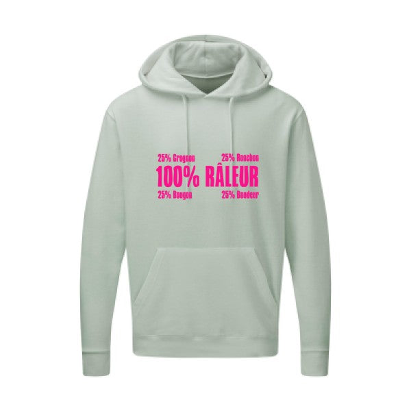 Râleur Rose Fluo SG - Hooded Sweatshirt Sweat capuche