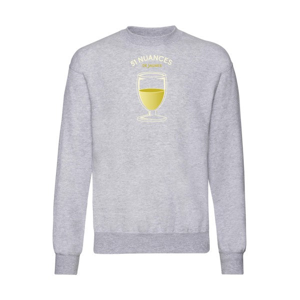 51 nuances de jaunes Fruit of the loom 280 g/m² Sweat shirt