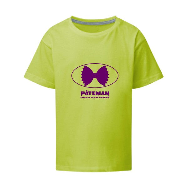 PÂTEMAN Flex Violet SG - Kids T-shirt enfant Lime Taille 152 (11-12/2XL)