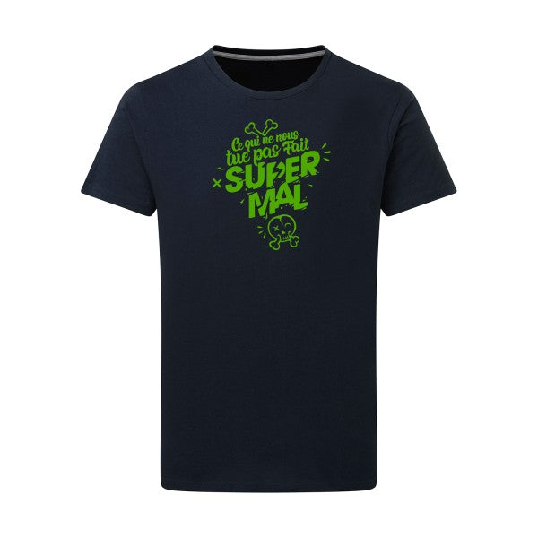 Ce qui ne nous tue pas - Flex Vert pomme Tshirt original Navy  5XL