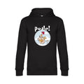 Poule-- Sweat à capuche original Black - RueDuTeeshirt