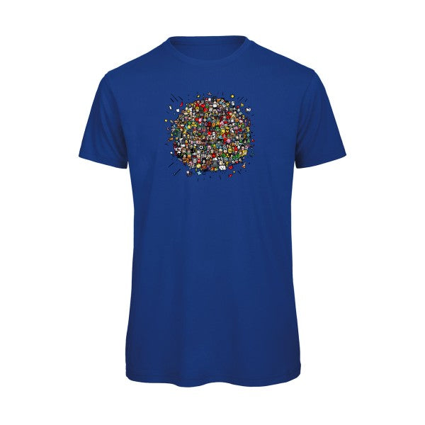 T-shirt humour original Planete Pop Culture T Shirt couleur Royal Blue