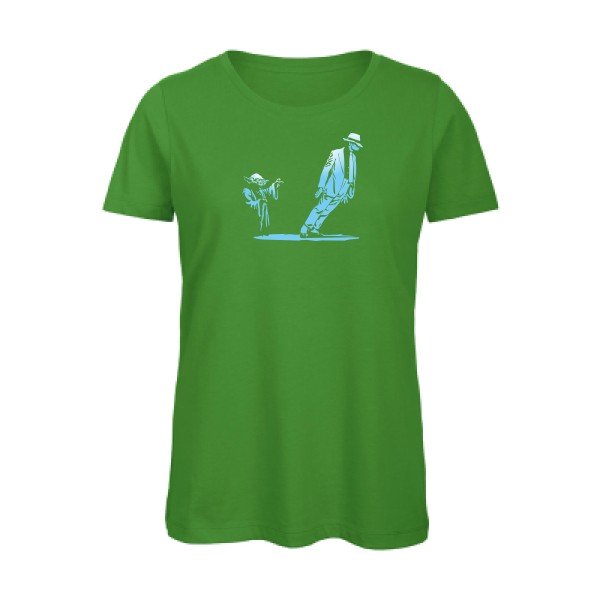 la-verite-sur-MJ- - t-shirt original femme Real Green